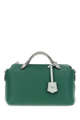 Borsa a mano By The Way media in pelle verde scuro -  | Wise