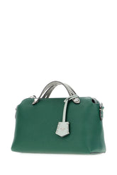 Borsa a mano By The Way media in pelle verde scuro -  | Wise