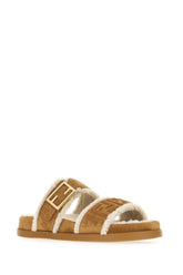 Sandali Feel in montone cammello -  | Wise