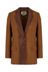 Giacca in misto lana marrone -  | Wise