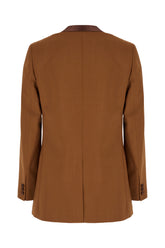 Giacca in misto lana marrone -  | Wise