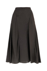 Gonna in seta ricamata -  | Wise