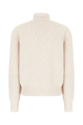 Maglione in misto lana stretch rosa pastello -  | Wise