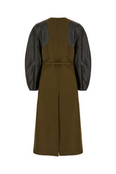 Cappotto in lana fango -  | Wise