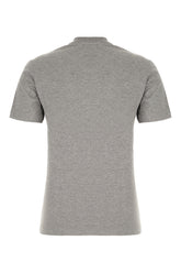 T-shirt in cotone grigio melangé -  | Wise