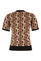 T-shirt in viscosa stampata -  | Wise