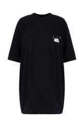 T-shirt in cotone nero -  | Wise
