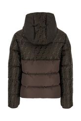 Piumino in misto cotone cioccolato -  | Wise