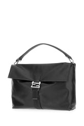 Borsa a mano Flux maxi in pelle nera -  | Wise