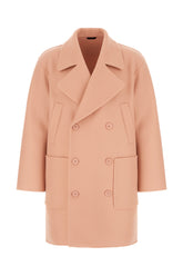 Cappotto in lana rosa -  | Wise