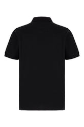 Polo in piquet nero -  | Wise