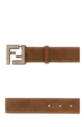 Cintura in pelle scamosciata marrone -  | Wise