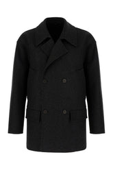 Cappotto in lana ardesia -  | Wise