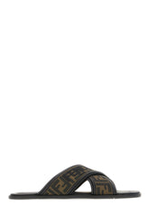 Slippers in tessuto ricamato -  | Wise