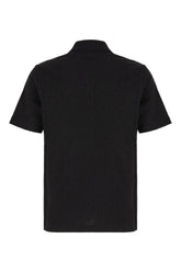 Polo in cotone nero -  | Wise