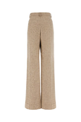 Pantalone in lana ricamata -  | Wise