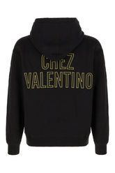 Felpa in cotone nero -  | Wise