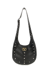 Borsa a spalla Bohoho in pelle nera -  | Wise