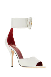 Sandali Drip Rose in pelle bianca -  | Wise