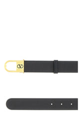 Cintura in pelle nera -  | Wise