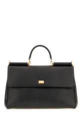 Black leather Sicily handbag -  | Wise