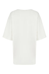 T-shirt in cotone stretch bianco -  | Wise