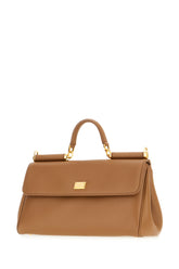 Biscuit leather My Sicily handbag -  | Wise