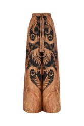 Pantalone Hypnotic in seta stampata -  | Wise