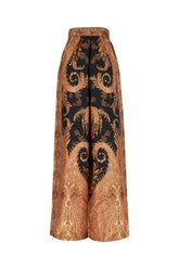 Pantalone Hypnotic in seta stampata -  | Wise
