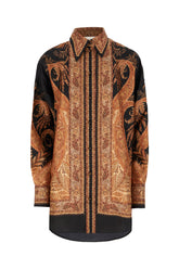 Blusa Hypnotic in seta stampata -  | Wise