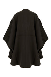 Cappotto in misto lana cioccolato -  | Wise