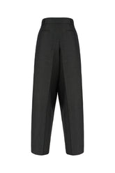 Pantalone in misto lana antracite -  | Wise