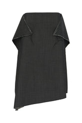 Gonna in misto lana antracite -  | Wise