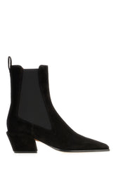 Stivaletti Bettina in pelle scamosciata nera -  | Wise