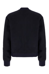 Giubbino in misto lana blu notte -  | Wise