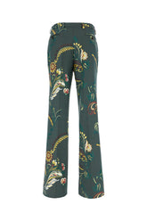 Pantalone in misto poliestere stretch stampato -  | Wise