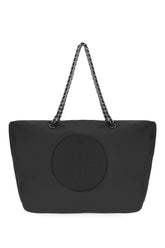 Black nylon shopping bag -  | Wise