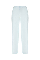 Pantalone in cotone azzurro pastello -  | Wise