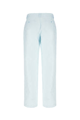 Pantalone in cotone azzurro pastello -  | Wise
