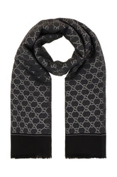 Sciarpa in lana ricamata -  | Wise