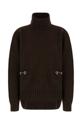 Maglione in misto lana testa di moro -  | Wise