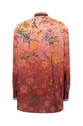 Blusa in seta stampata -  | Wise