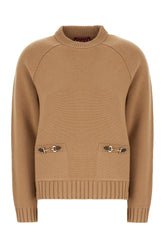 Maglione in misto lana beige -  | Wise
