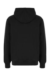 Felpa in cotone nero -  | Wise