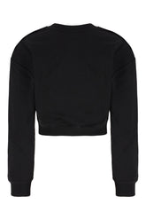 Felpa in cotone nero -  | Wise