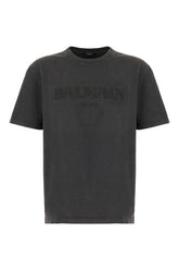 Graphite cotton t-shirt -  | Wise