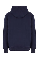 Felpa in cotone blu navy -  | Wise