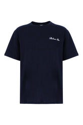 T-shirt in cotone blu navy -  | Wise