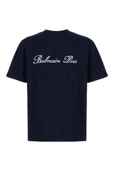 T-shirt in cotone blu navy -  | Wise
