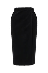 Gonna in velluto nero -  | Wise